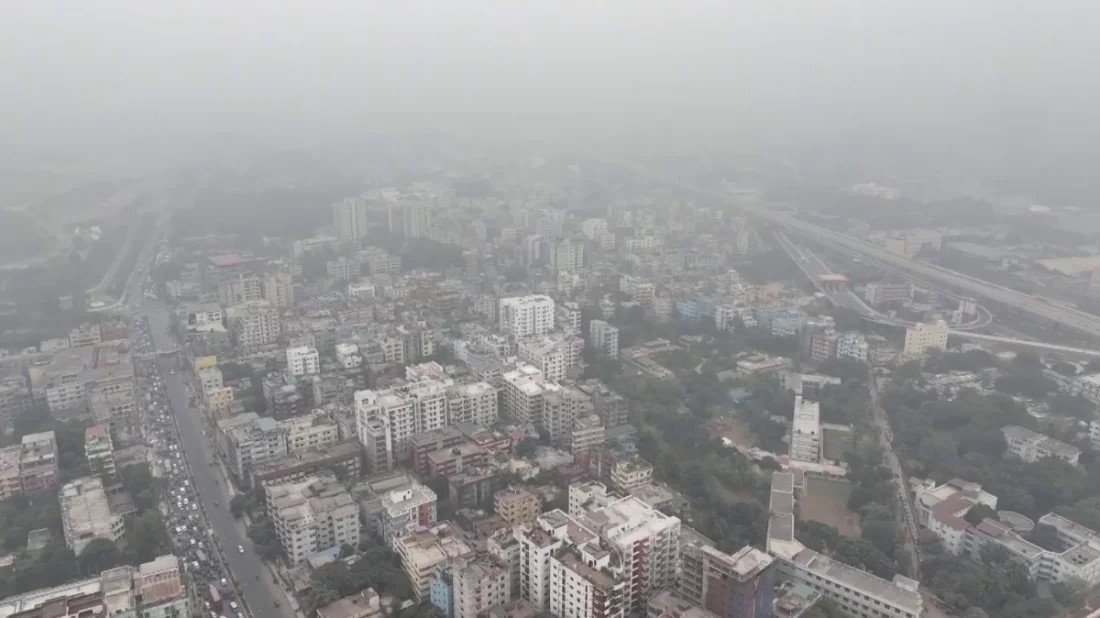 ঢাকার বায়ুমান ‘মাঝারি’, দূষিত শহরের তালিকায় ১৪তম